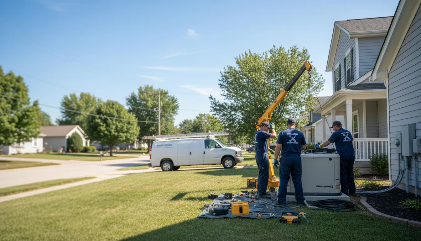 Generator Installation in Lazbuddie, TX near me